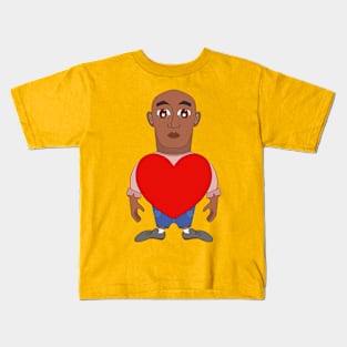 Man in love Kids T-Shirt